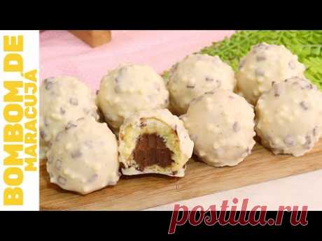 НЕТ ПЛИТЫ! ПРОСТЫЕ И ВКУСНЫЕ КОНФЕТЫ ИЗ МАРАКУЙИ И ШОКОЛАДА! | Трюфель из маракуйи с шоколадом