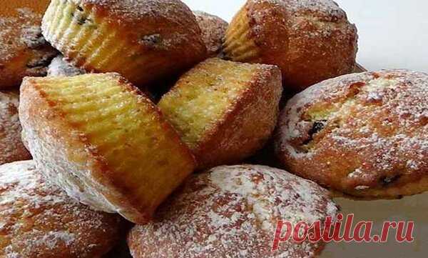 Быстрые кексы к чаю в духовке | Готовим рецепты | Яндекс Дзен