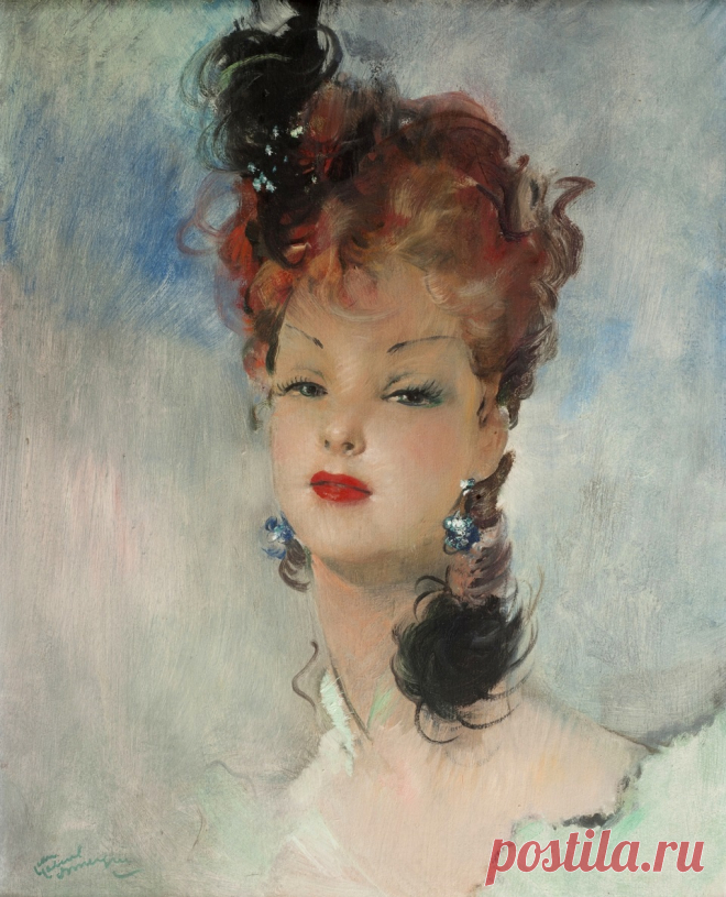 Жан-Габриэль Домерг (Jean-Gabriel Domergue) | Часть 4