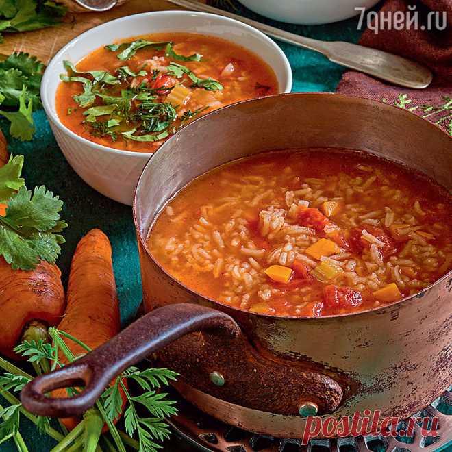 Рецепты от Юлии Высоцкой: рисовый суп с помидорами и шоколадный пирог со сгущенкой - МирТесен