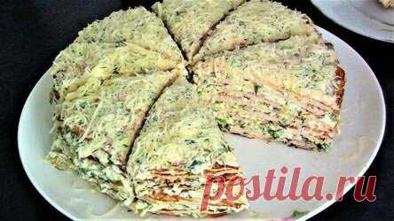 ВСЕ ГОСТИ В ВОСТОРГЕ ОТ НЕЖНОЙ И ПИКАНТНОЙ ЗАКУСКИ! КУРИНЫЙ ТОРТ.