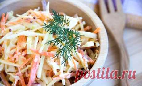 Просто и быстро! Классический американский салат Cole slaw (Коул Слоу) &amp;#8212; Вкусные рецепты