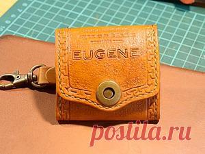 Монетница-кошелек с тиснением своими руками. Часть 1 - Ярмарка Мастеров - ручная работа, handmade
