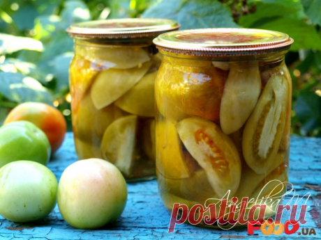 Маринованные зелёные помидоры - Кулинарные рецепты на Food.ua