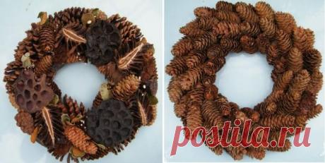 Идеи использования еловых шишек для создания новогоднего декора