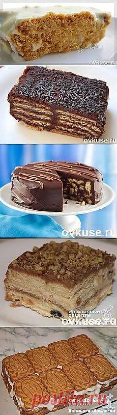 торты без выпечки | Рецепты простой и вкусной еды на Постиле