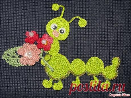 Аппликации крючком