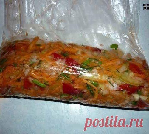 Летняя "заморозка" на зиму