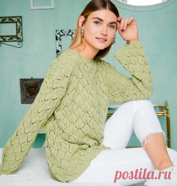 Джемпер. Спицы.