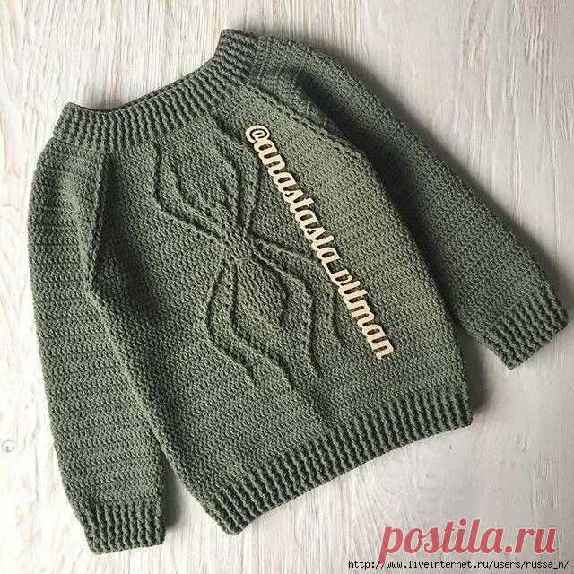 Идеи. Пуловеры детские крючком