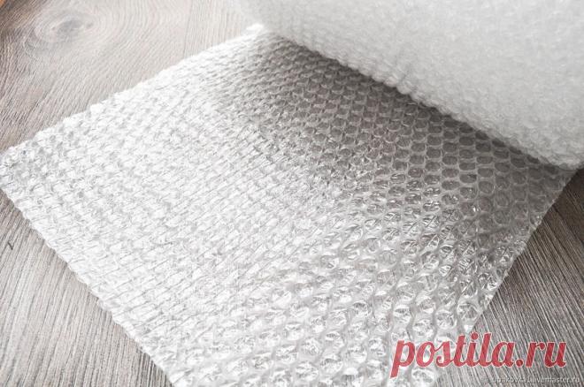 Способы применения пузырчатой плёнки. Интересные идеи на фото.