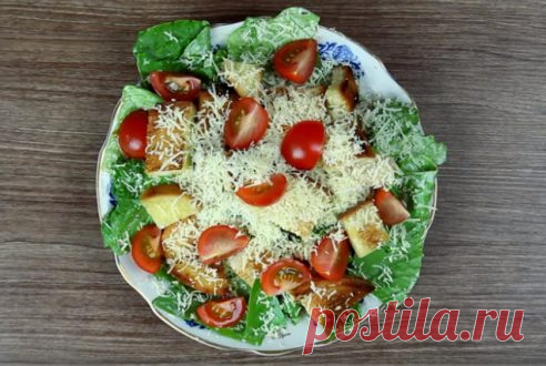 О классическом салате Цезарь с курицей: пошаговый рецепт приготовления