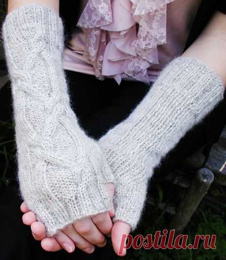 Политический процесс пальцев митенки: Knittyspin первого падения 2012