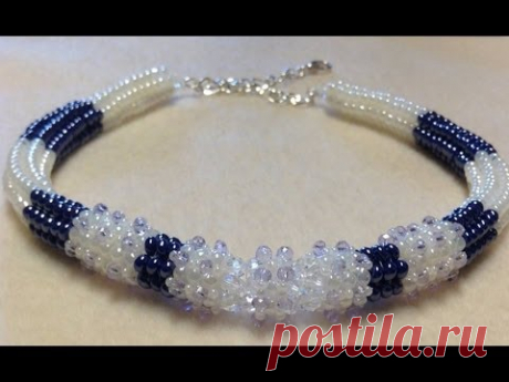 Fancy Bone Necklace Tutorial - YouTube