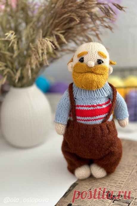 Grandpa and Grandma doll knitting patterns - Set of 2 patterns toy knitted, toy pattern, knitting tutorials, knitted toys, toys amigurumi, amigurumi toy pattern, toys knitted pattern doll knitted pattern, doll knitting patterns, knitted doll pattern, knitting doll patterns, doll amigurumi pattern, doll amigurumi