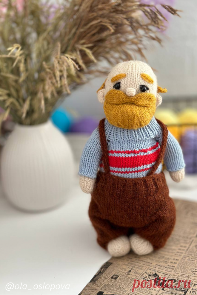 Grandpa and Grandma doll knitting patterns - Set of 2 patterns toy knitted, toy pattern, knitting tutorials, knitted toys, toys amigurumi, amigurumi toy pattern, toys knitted pattern doll knitted pattern, doll knitting patterns, knitted doll pattern, knitting doll patterns, doll amigurumi pattern, doll amigurumi