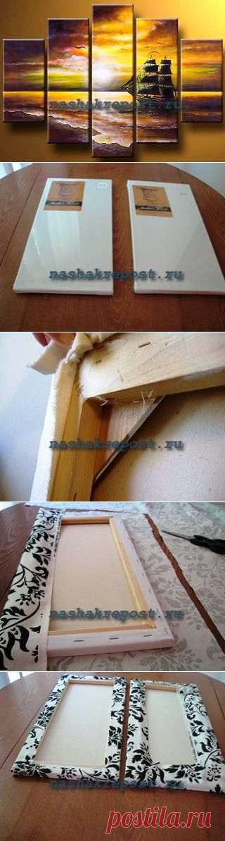 Изготовление модульных картин своими руками