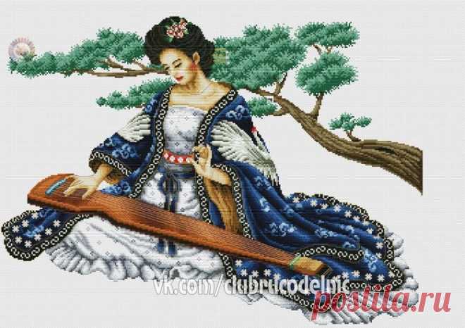 в/к Восточная девушка (занятие музыкой)