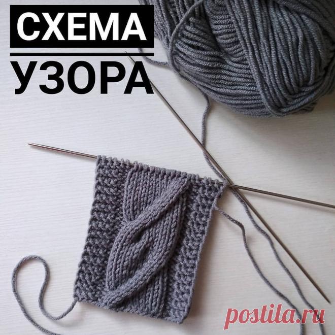 Photo by 🔷 ВЯЗАНИЕ 🔷 ОПИСАНИЯ 🔷 УЗОРЫ on February 07, 2021. May be an image of text that says 'схема узора'.