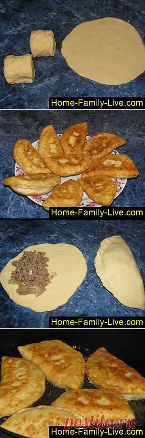 Кулинарные рецепты Пирожки с мясом &raquo; Кулинарные рецепты