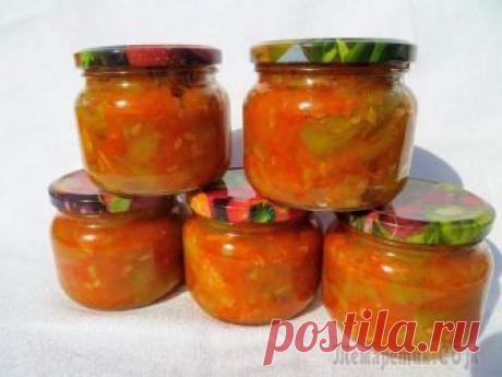 Татарская песня из кабачков (заготовки) Лето обещает быть урожайным – решили, подготовится! Будем пробовать новые, интересные рецепты заготовок на зиму! Сегодня рецепт песня – «Татарская песня»! Эти кабачки покорили простотой приготовления ...