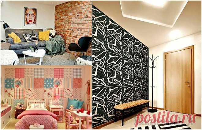 17 практических вариаций, как комбинировать обои, визуально изменяя пространство Обои уже несколько десятилетий не сдают позиций самого востребованного материала для декора интерьера. Бумажные, моющиеся, виниловые - всех и не перечесть. Правильно подобранные обои могут визуально у...