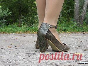 Аксессуары из кожи. Делаем накаблучник - Ярмарка Мастеров - ручная работа, handmade