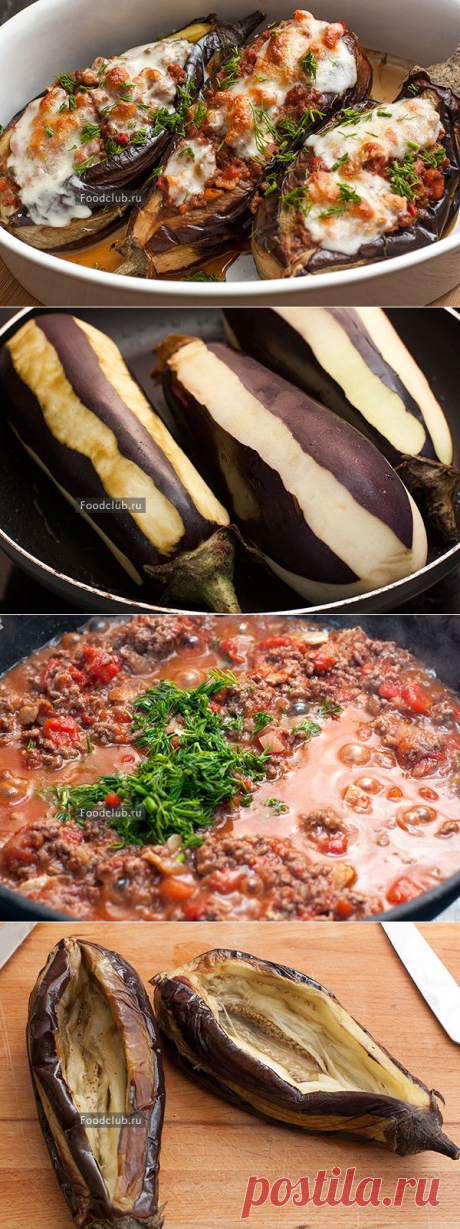 Вкусные фаршированные баклажаны в духовке