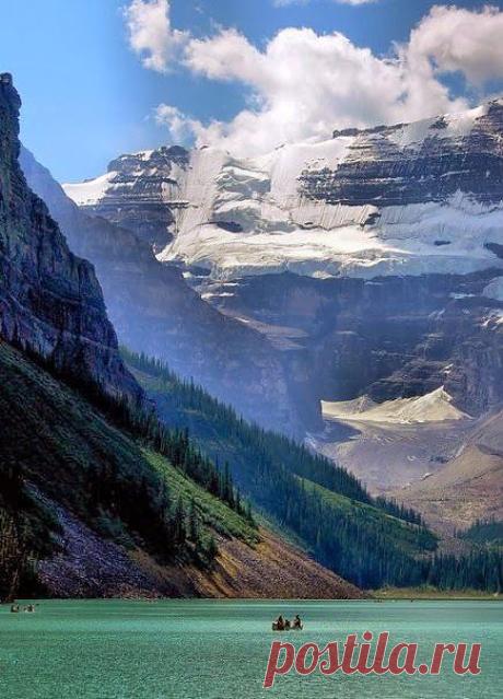 Удивительная планета – Google+ - Озеро Луиз (Lake Louise), Альберта, Канада.﻿