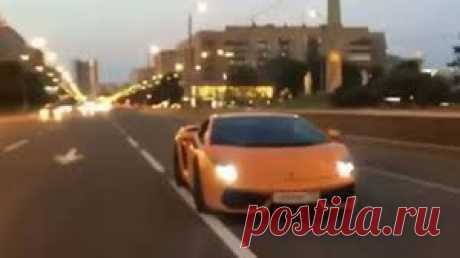 Новая выходка «золотой молодежи»: гонки на Lamborghini по Москве