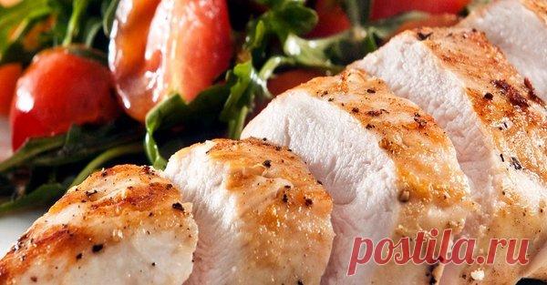 Нежная и сочная куриная грудка за 8 минут | Напитки и еда | Яндекс Дзен