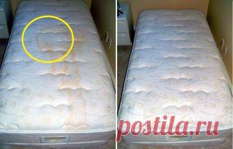 БЫСТРО И ПРОСТО: ЧИСТИМ МАТРАС