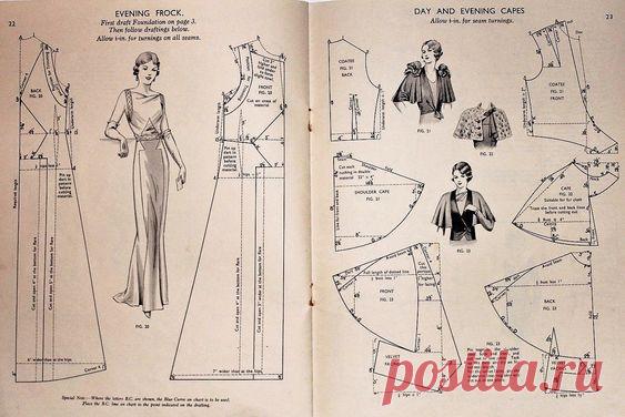 Ретро выкройки военного времени (трафик)