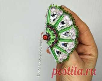 Broche bordado a mano - Etsy ES