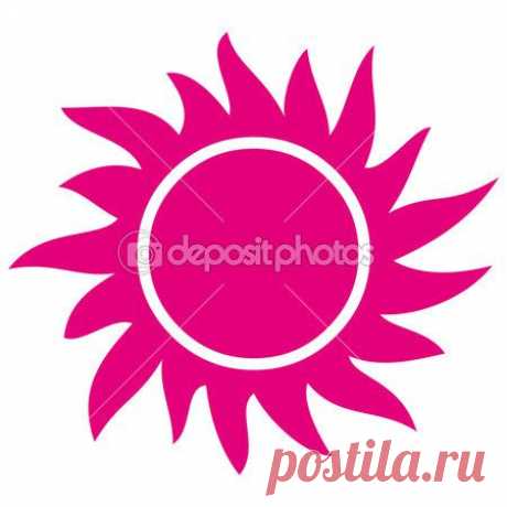 Red sun shines skittish — Стоковое векторное изображение © Vadim0001 #47698911