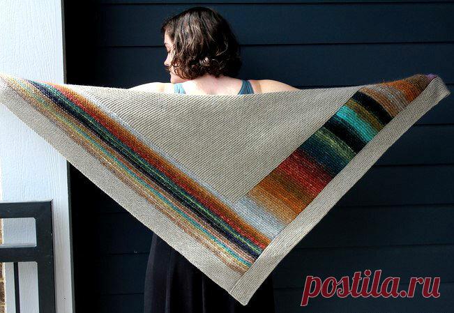 ВЗМАХНИ КРЫЛОМ УЮТНОЙ ШАЛИ. Спицами с описанием. | ВИПпетельки | Яндекс Дзен