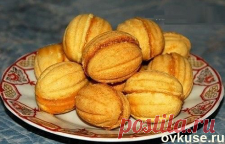 Печенье &quot;Орешки&quot; со сгущенкой прямиком из детства! - Простые рецепты Овкусе.ру
