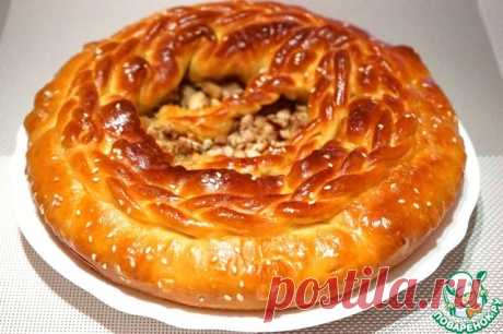 Домашний пирог с курицей