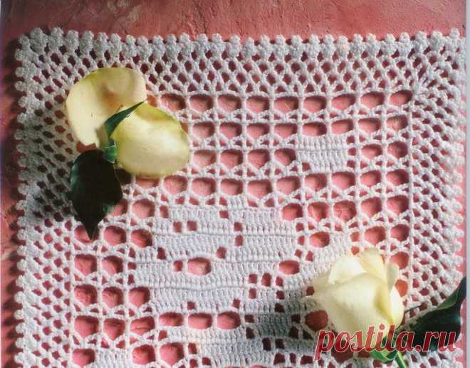 Filet Crochet  Doilies With Patterns