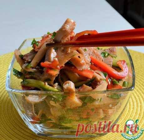 Рубец говяжий по-корейски Кулинарный рецепт