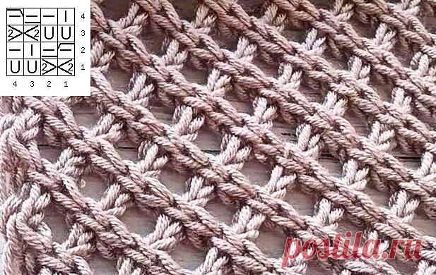Такая простая и разная сетка. Узоры и их описание | Paradosik_Handmade | Яндекс Дзен