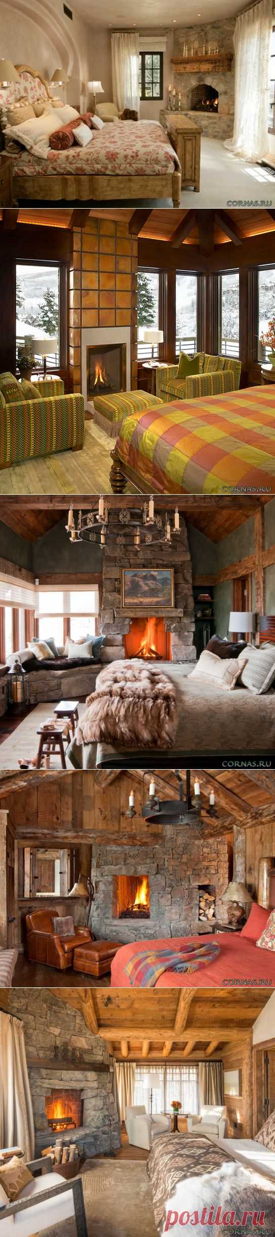 Красивые камины в спальне фото |