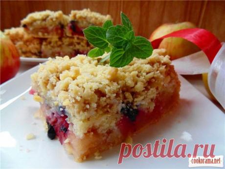 Песочный пирог с яблоками / Пироги / Кукорама — вкусные рецепты!