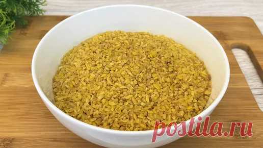 Вкусное блюдо из булгура и овощей, которое вы раньше не ели, приготовить может каждый. ( делюсь рецептом ужина) | Еда без повода | Дзен