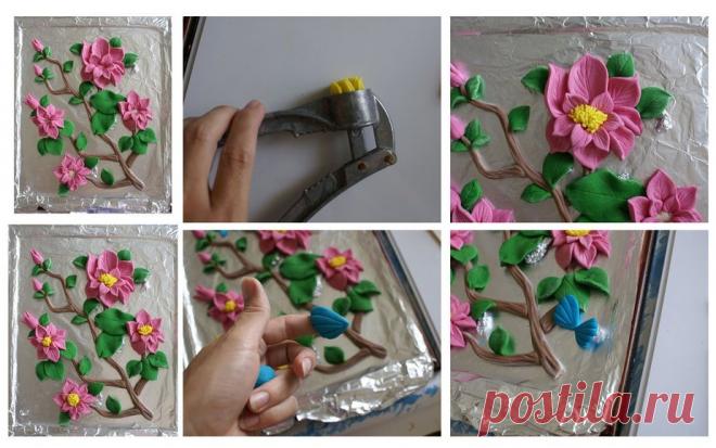 тюльпан из соленого теста на 8 марта - Поиск в Google