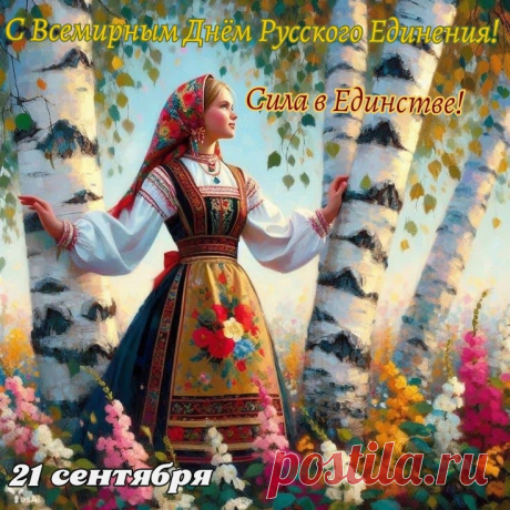 Сила нации – в русском единении
