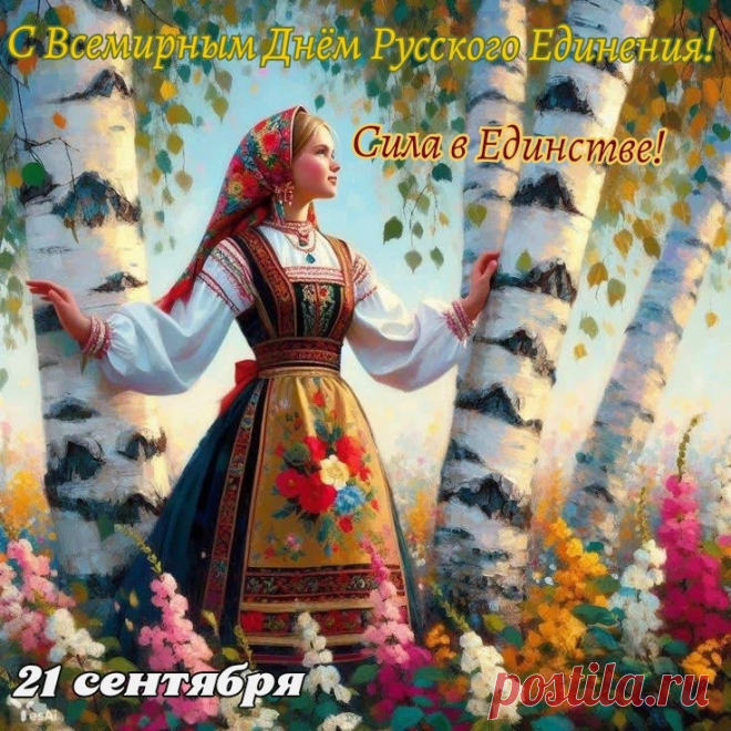 Сила нации – в русском единении