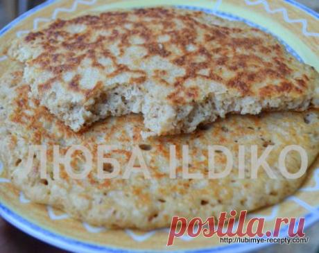 Блины овсяные