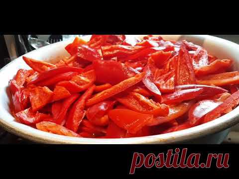 Вкуснейшее лечо по-домашнему ///с морковью  и луком///