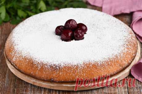 Просто заливаю замороженные ягоды быстрым тестом и готовлю на плите. Заливной пирог к чаю (рецепт с фото)